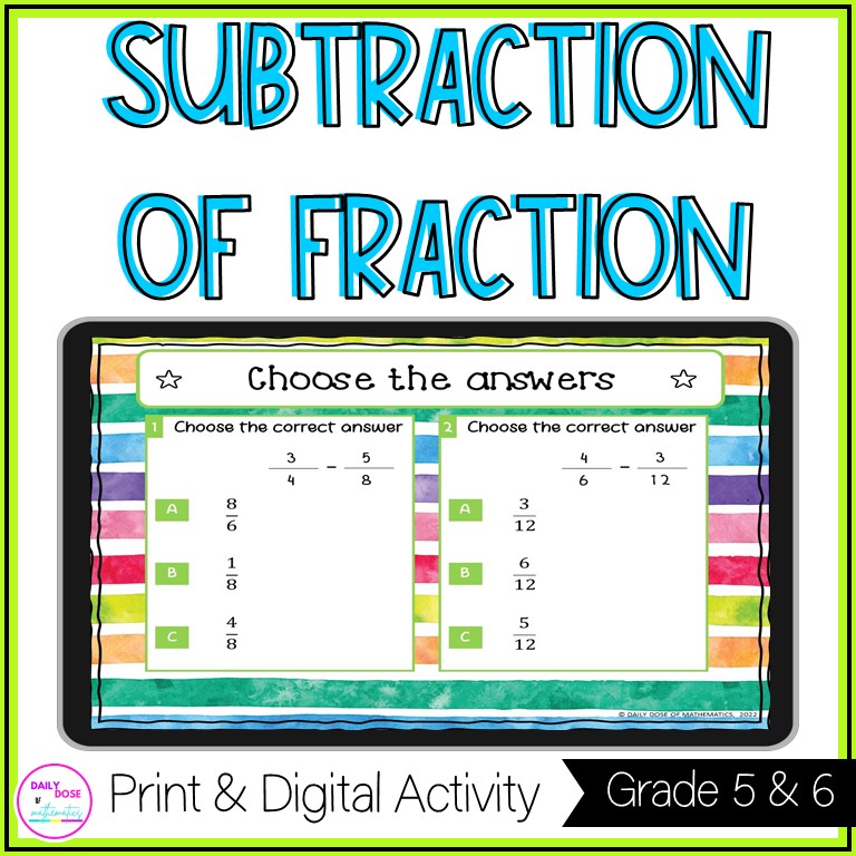 Adding and Subtracting fraction