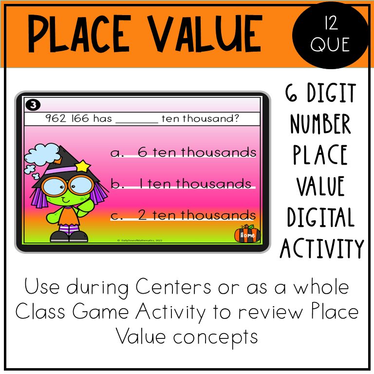 Halloween math activities for 3rd 4th and 5th grade kids