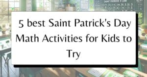best Saint Patricks Day math activities for kids
