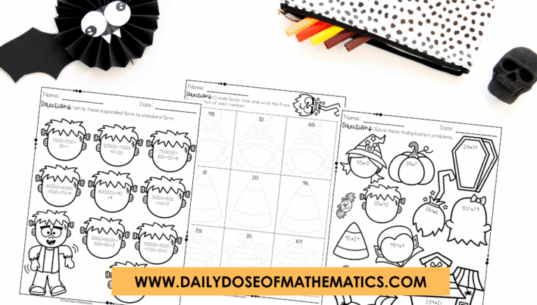 Math Pakitis Back-to-School Math Activities That Set the Tone for the Year – Daily ...