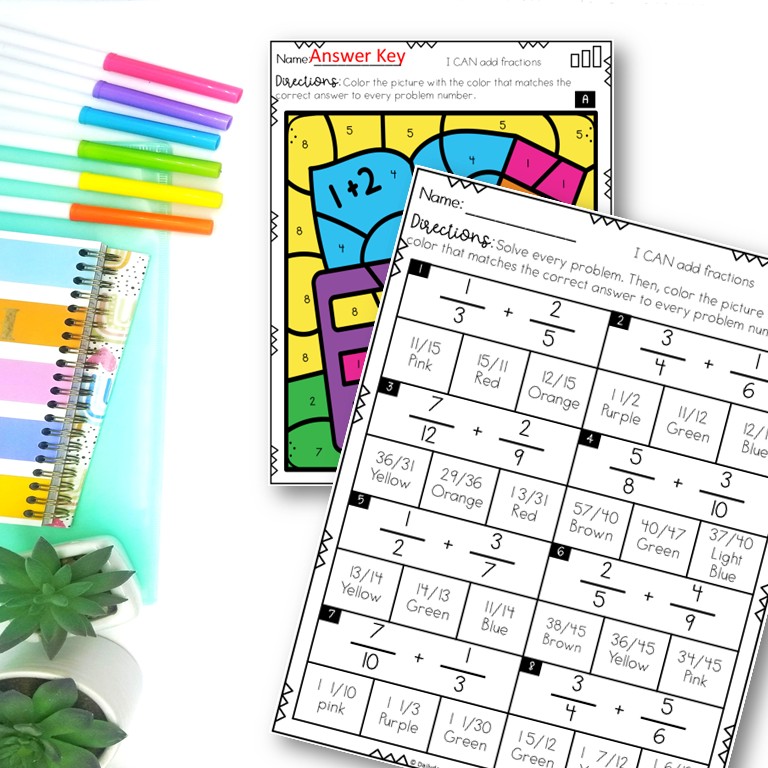 Adding and Subtracting Fractions CBN 